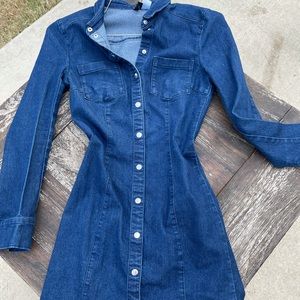 NWOT Jean Dress